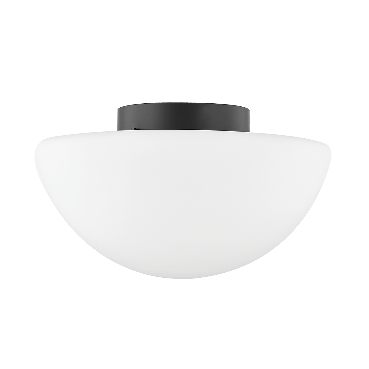 Andrea Flush Mount in Soft Black Finish