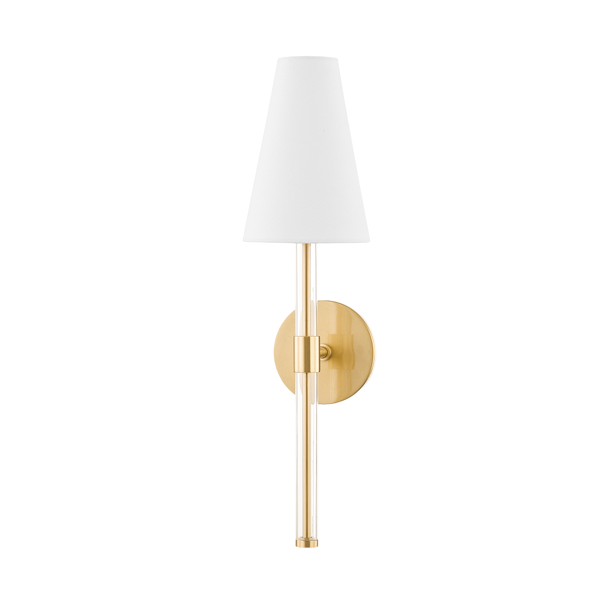 Janelle Wall Sconce in Aged Brass Finish