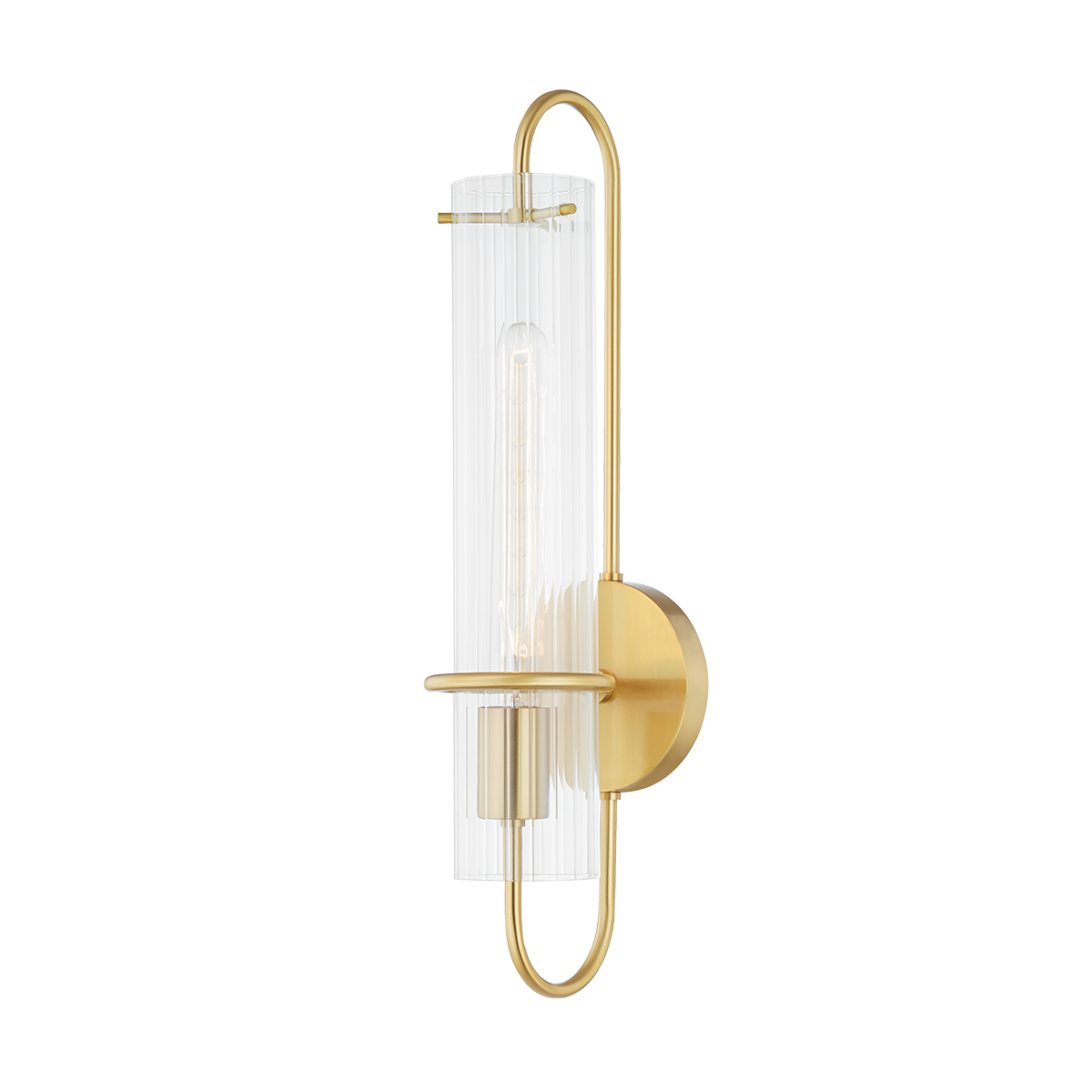 Beck Wall Sconce in Aged Brass Finish