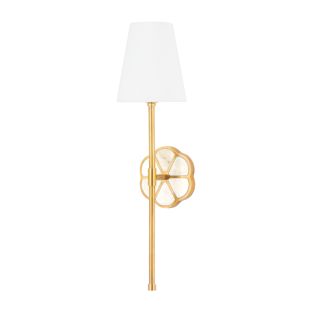 Ramona Wall Sconce in Aged Brass Finish