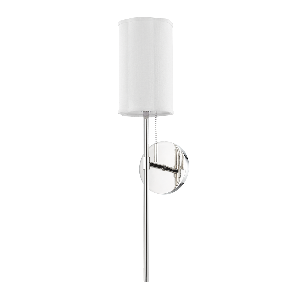 FAWN Wall Sconce in Polished Nickel Finish