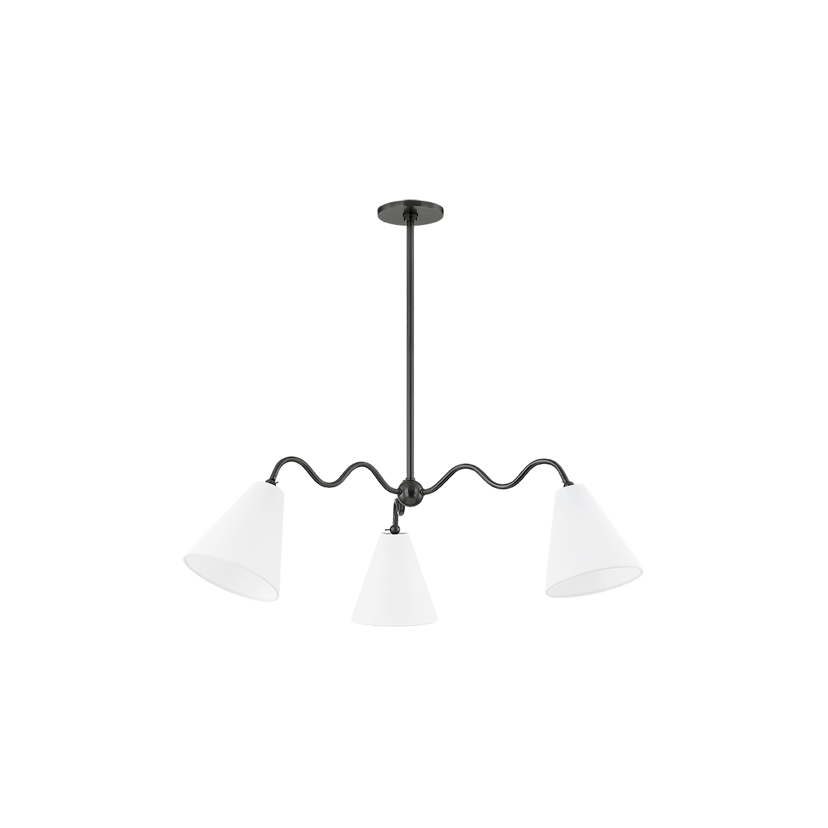 ONDA Chandelier in OLD BRONZE Finish