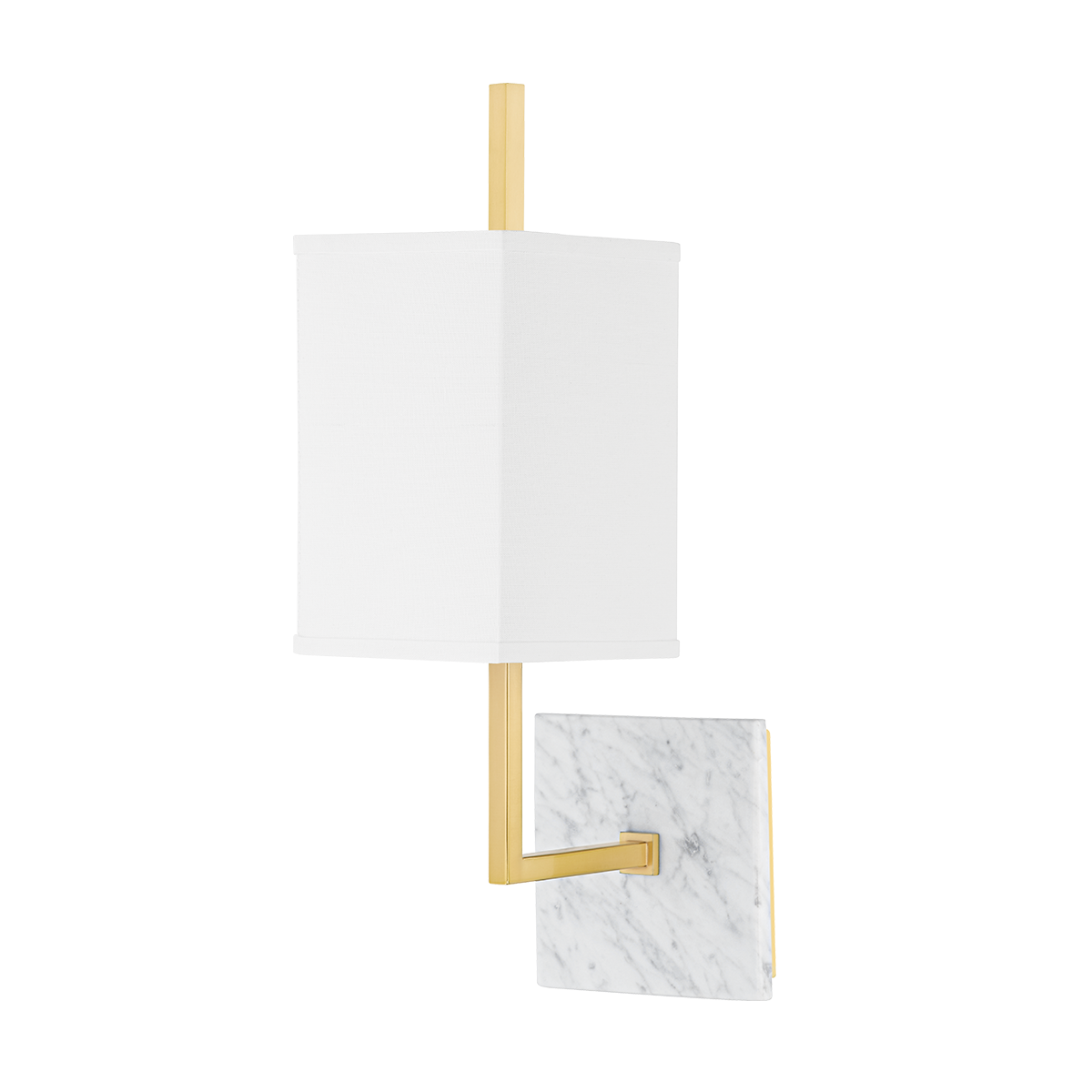 Mikaela Wall Sconce in Aged Brass Finish
