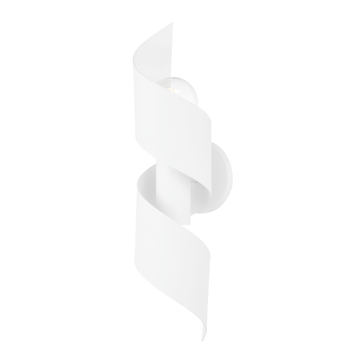 Edie Wall Sconce in TEXTURED WHITE Finish