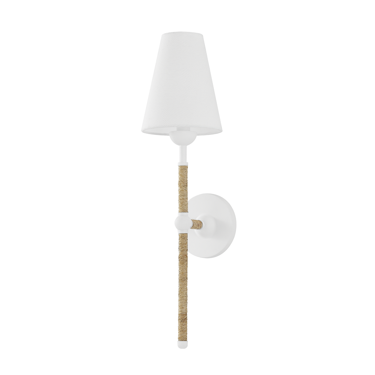 Mariana Wall Sconce in TEXTURED WHITE Finish