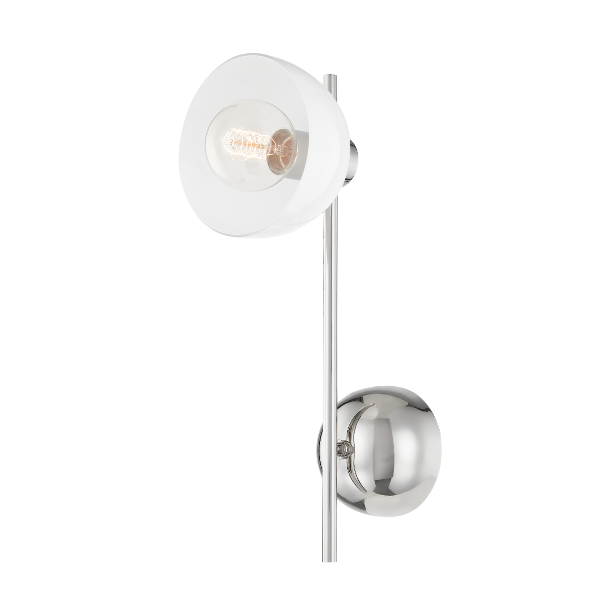 BELLE Wall Sconce in Polished Nickel Finish