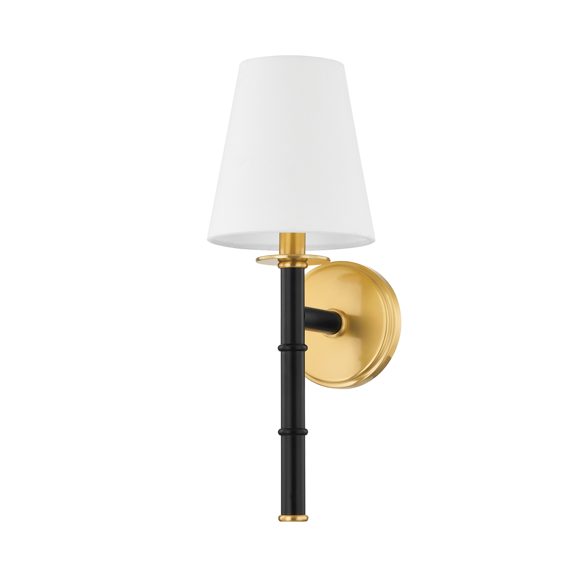 BANYAN Wall Sconce in Aged Brass Finish