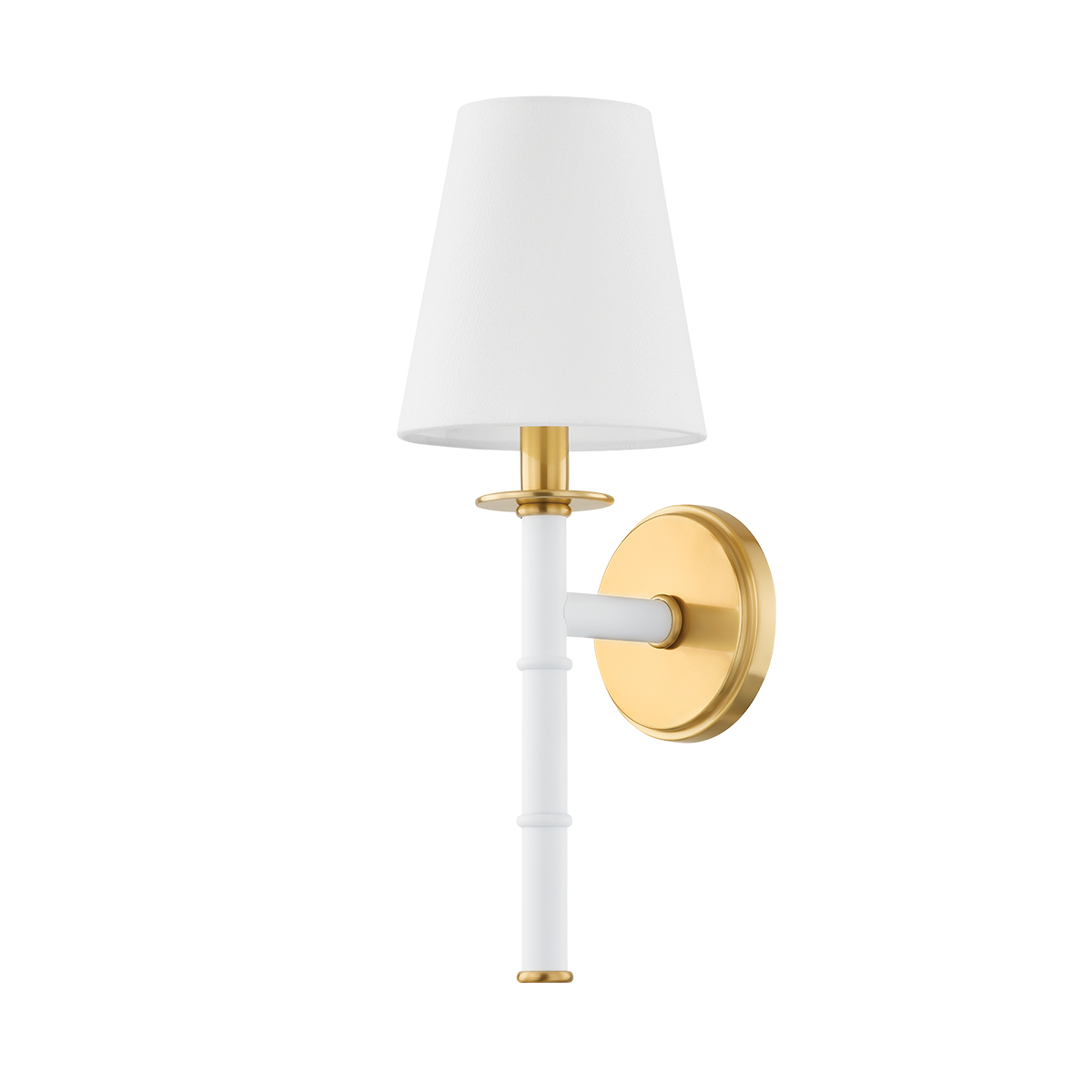 BANYAN Wall Sconce in Aged Brass Finish