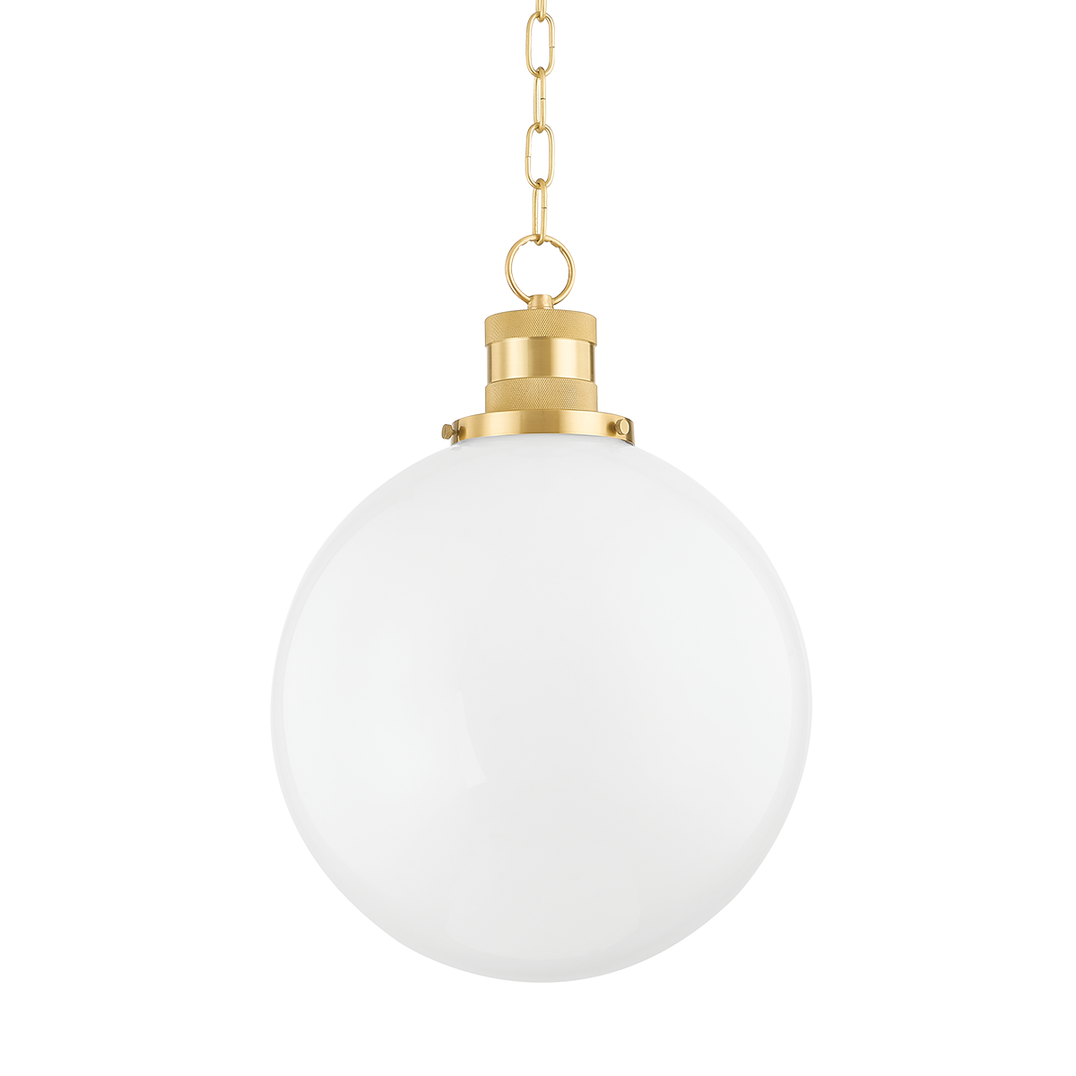 BEVERLY Pendant in Aged Brass Finish
