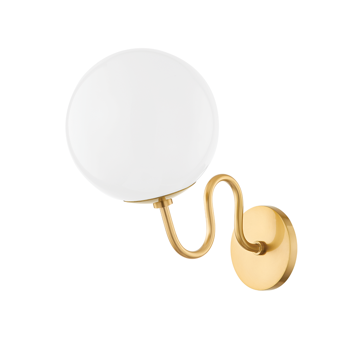 HAVANA Wall Sconce in Aged Brass Finish