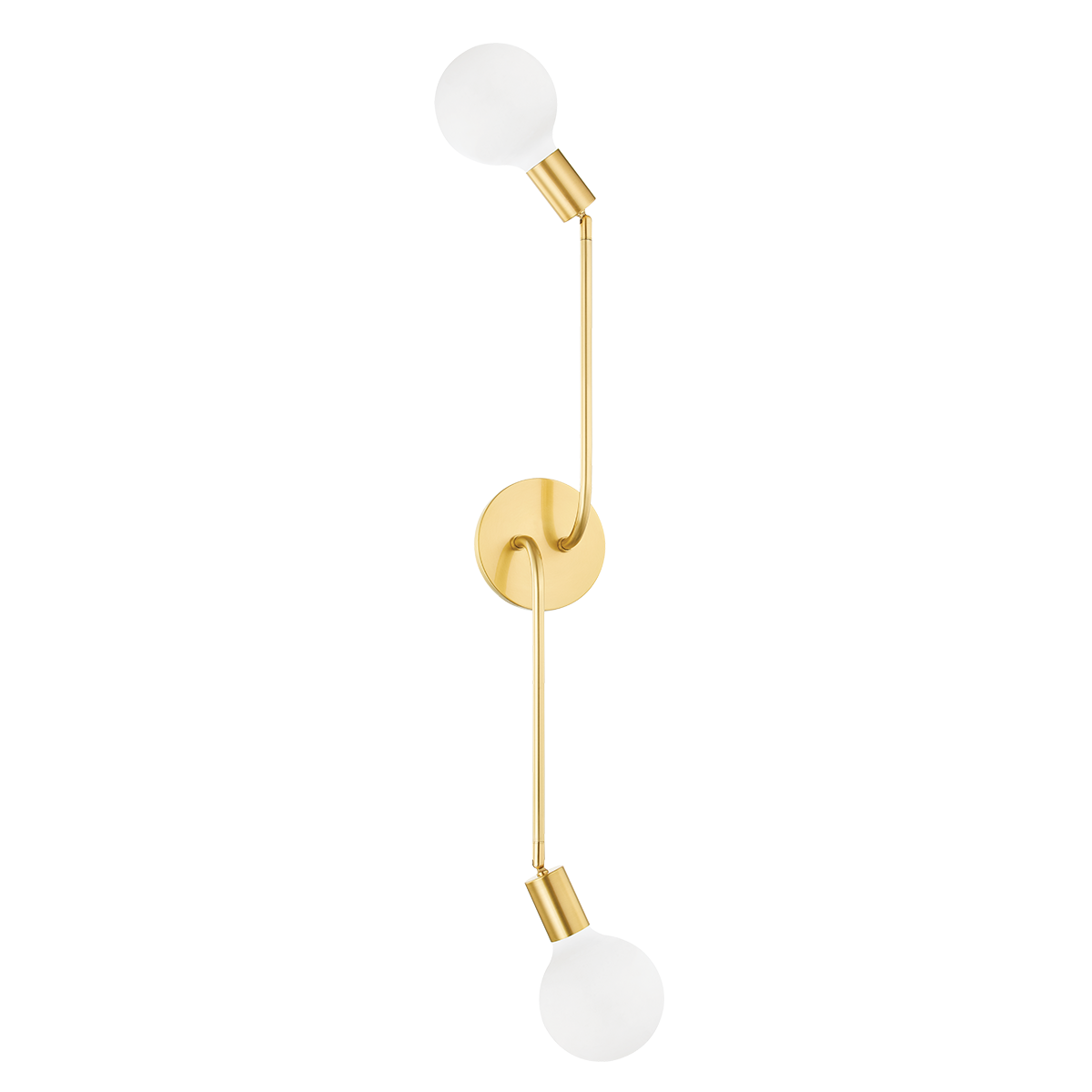 BLAKELY Wall Sconce in Aged Brass Finish