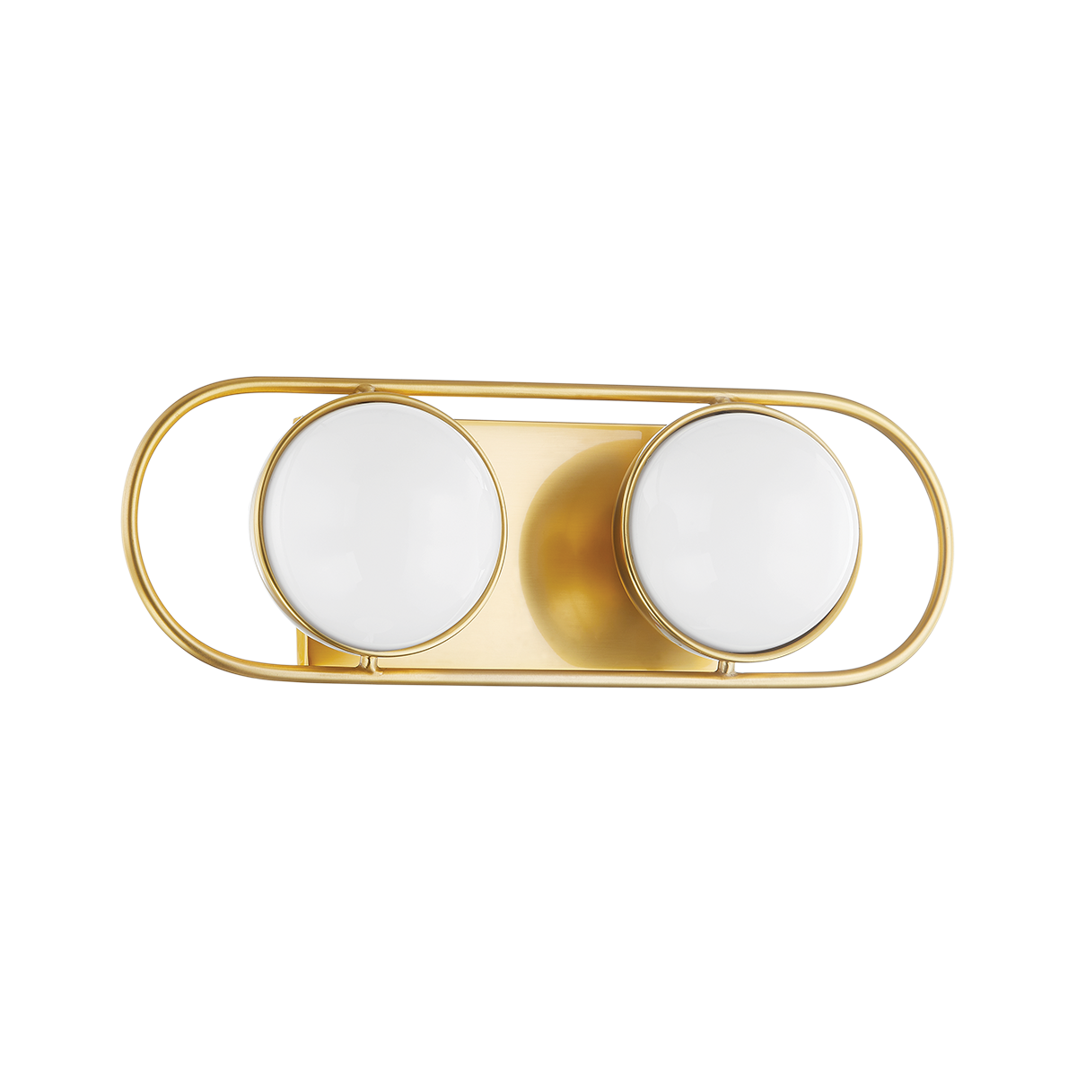 AMY Bath And Vanity in Aged Brass Finish
