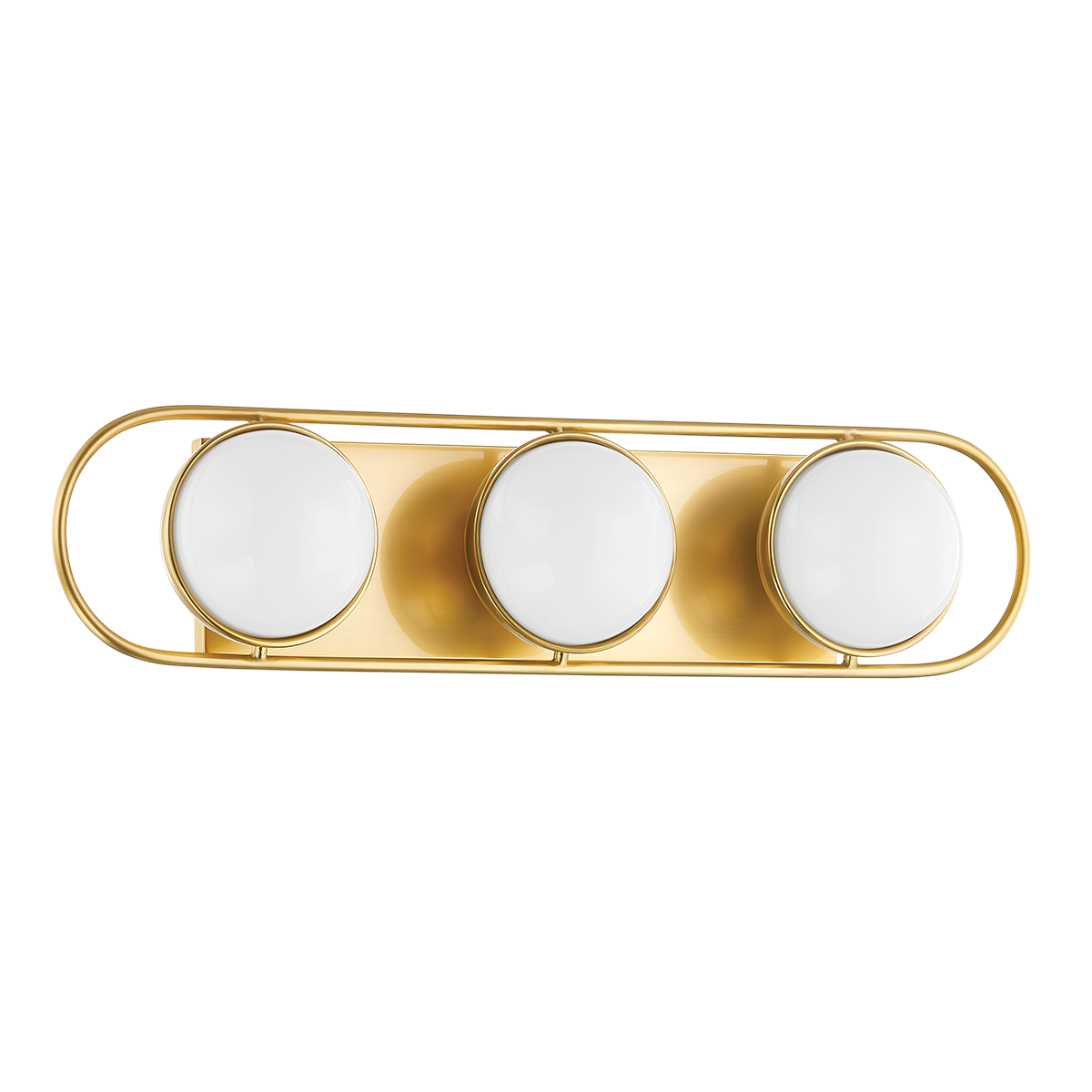 AMY Bath And Vanity in Aged Brass Finish