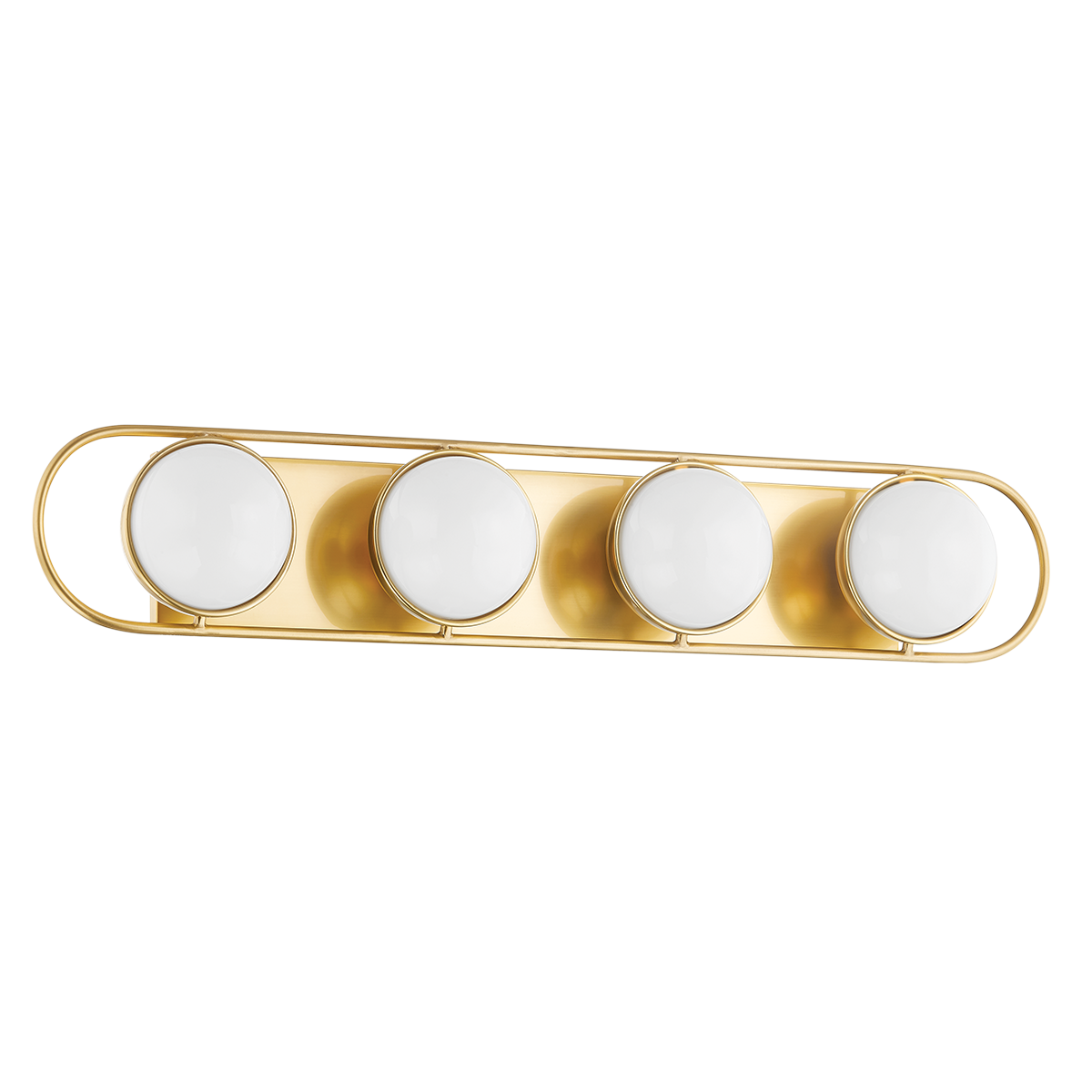 AMY Bath And Vanity in Aged Brass Finish