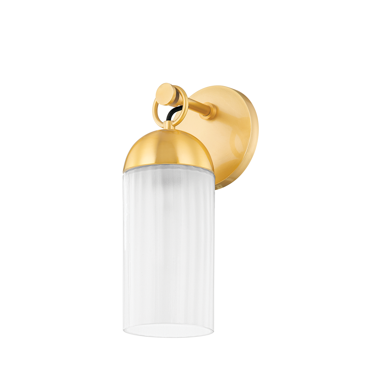 EMORY Wall Sconce in Aged Brass Finish