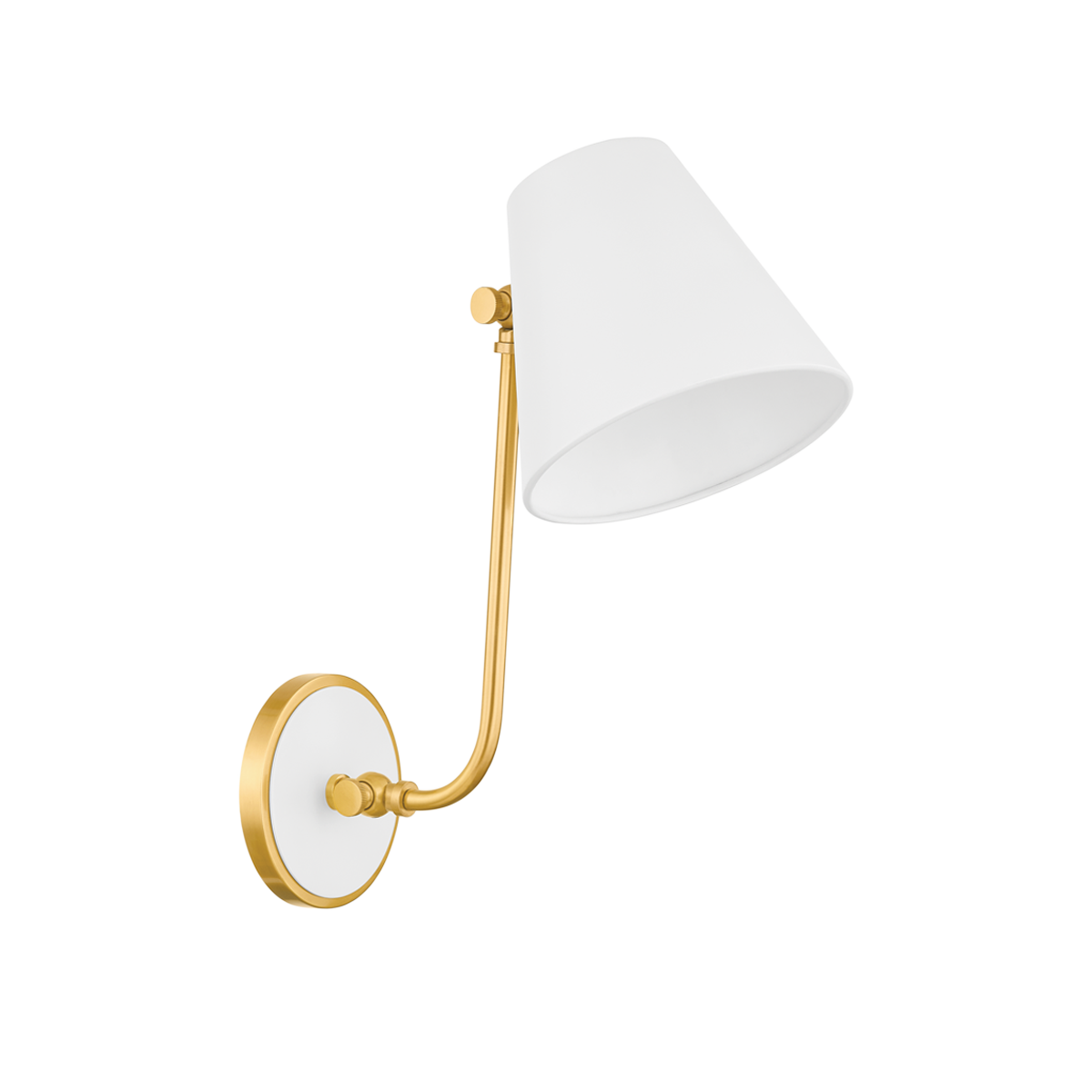 Georgann WALL SCONCE in AGED BRASS/SOFT WHITE Finish