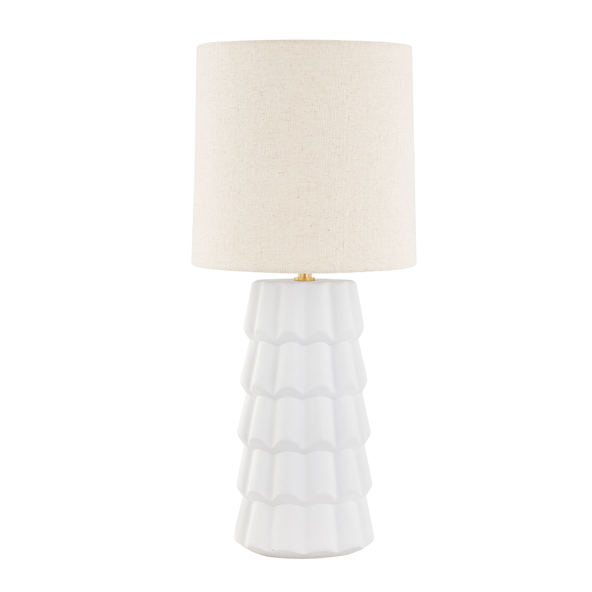 Maisie Table Lamp in Aged Brass Finish