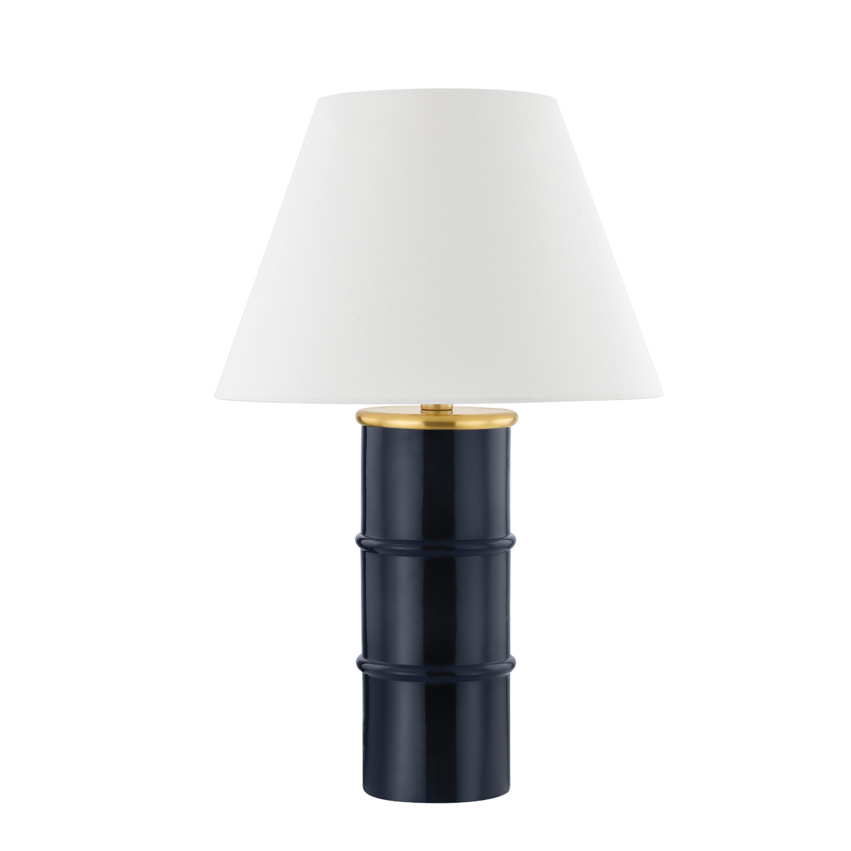 BANYAN Table Lamp in Aged Brass Finish
