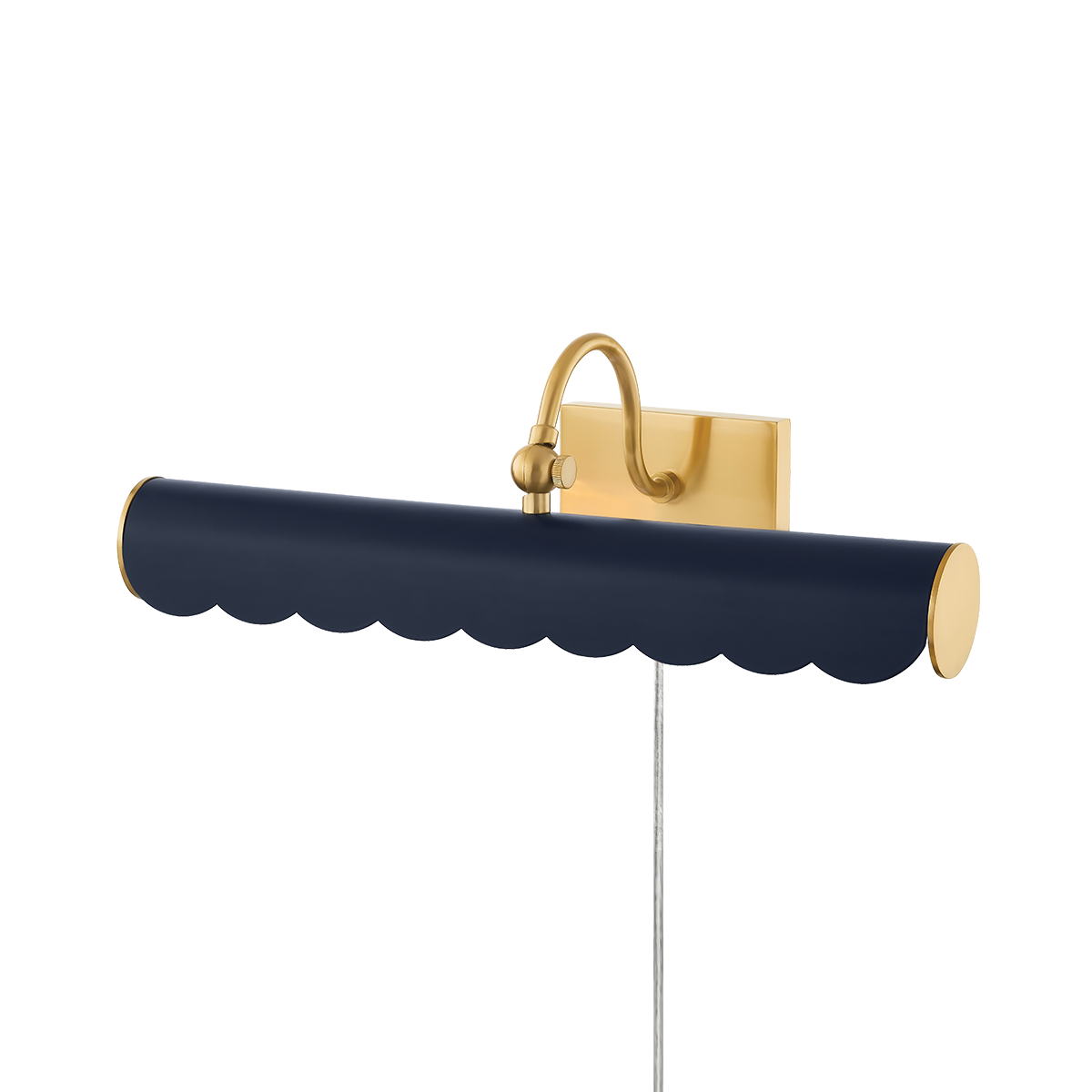 FIFI Picture Light in Aged Brass Finish