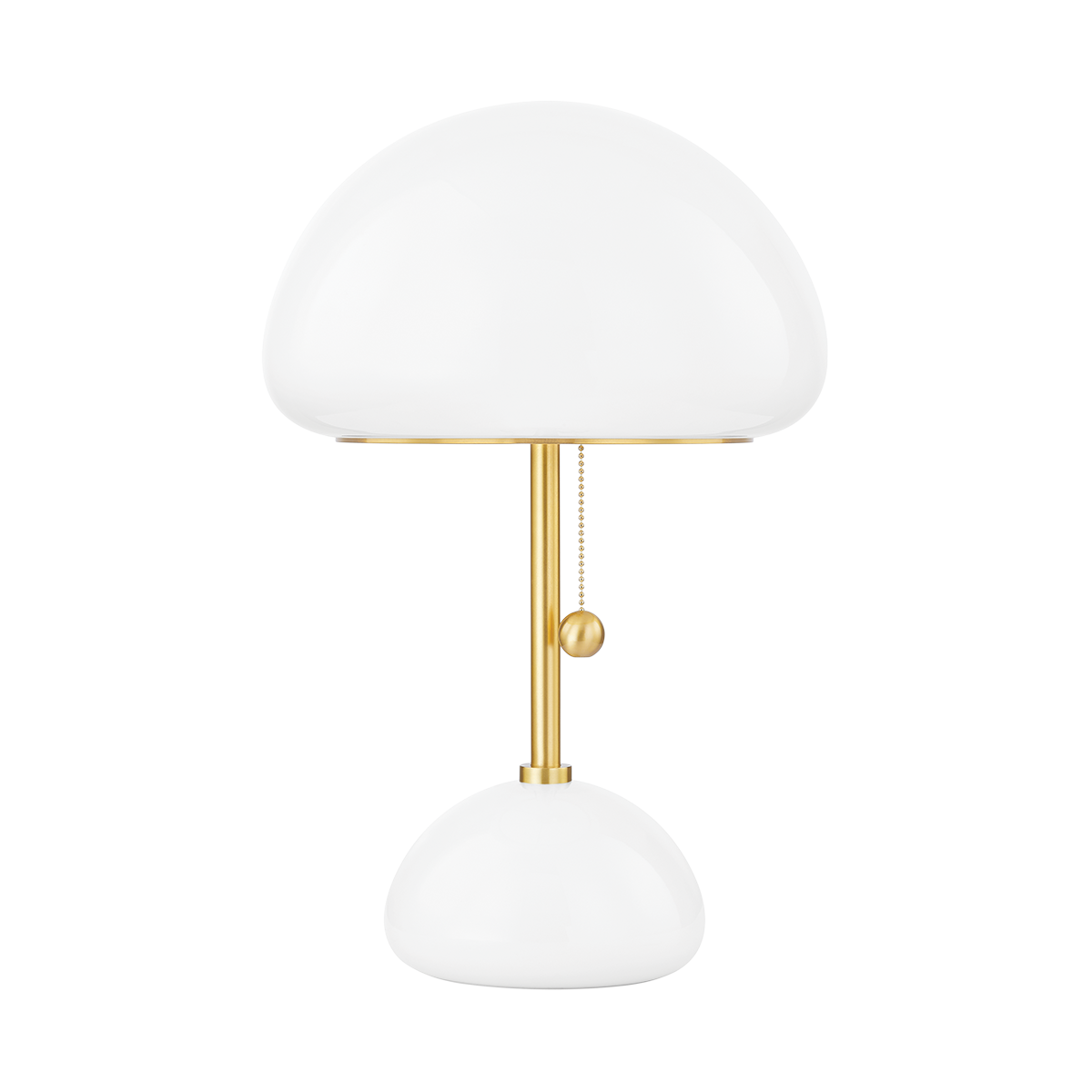CORTNEY Table Lamp in Aged Brass Finish