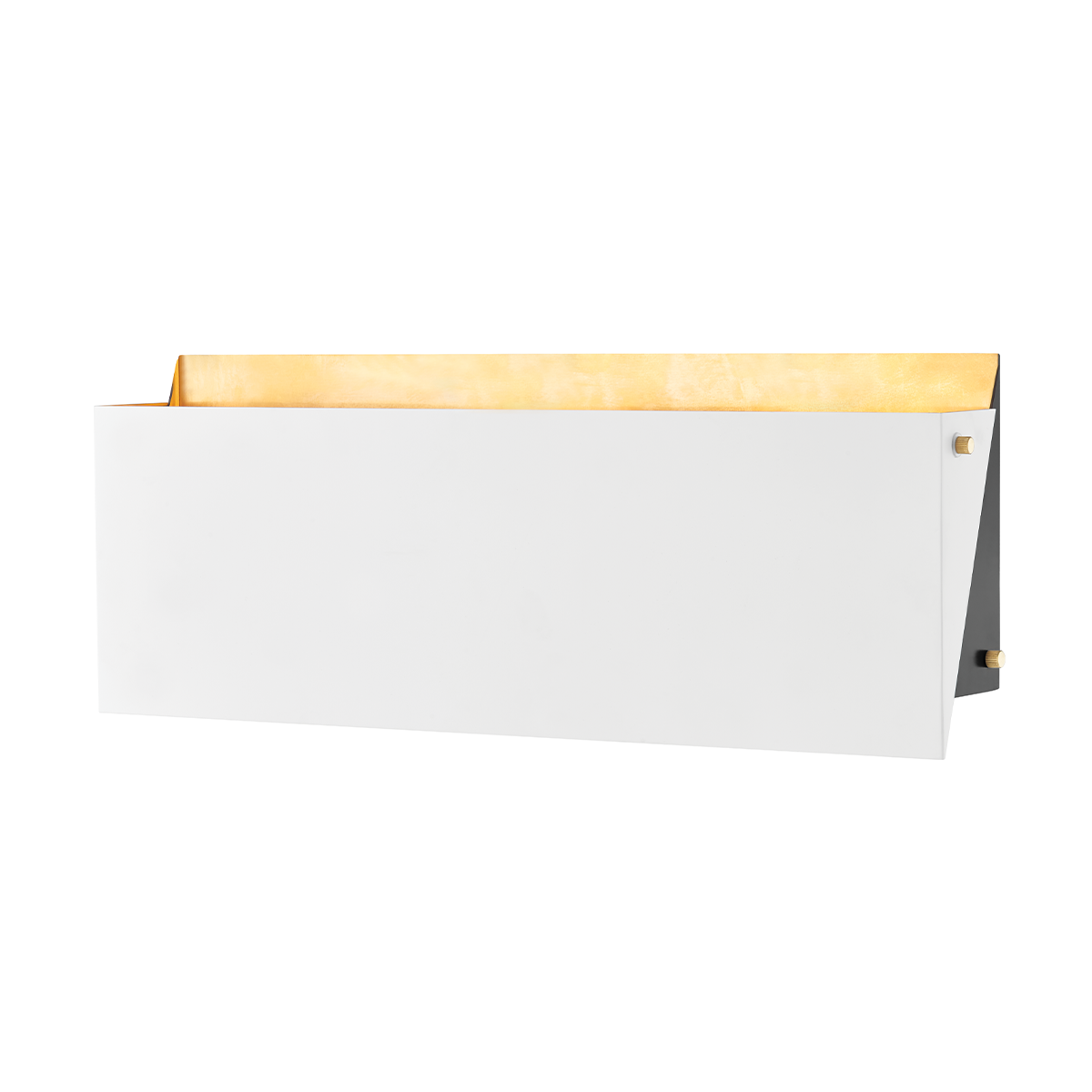 Ratio Wall Sconce with Aged Brass Finish