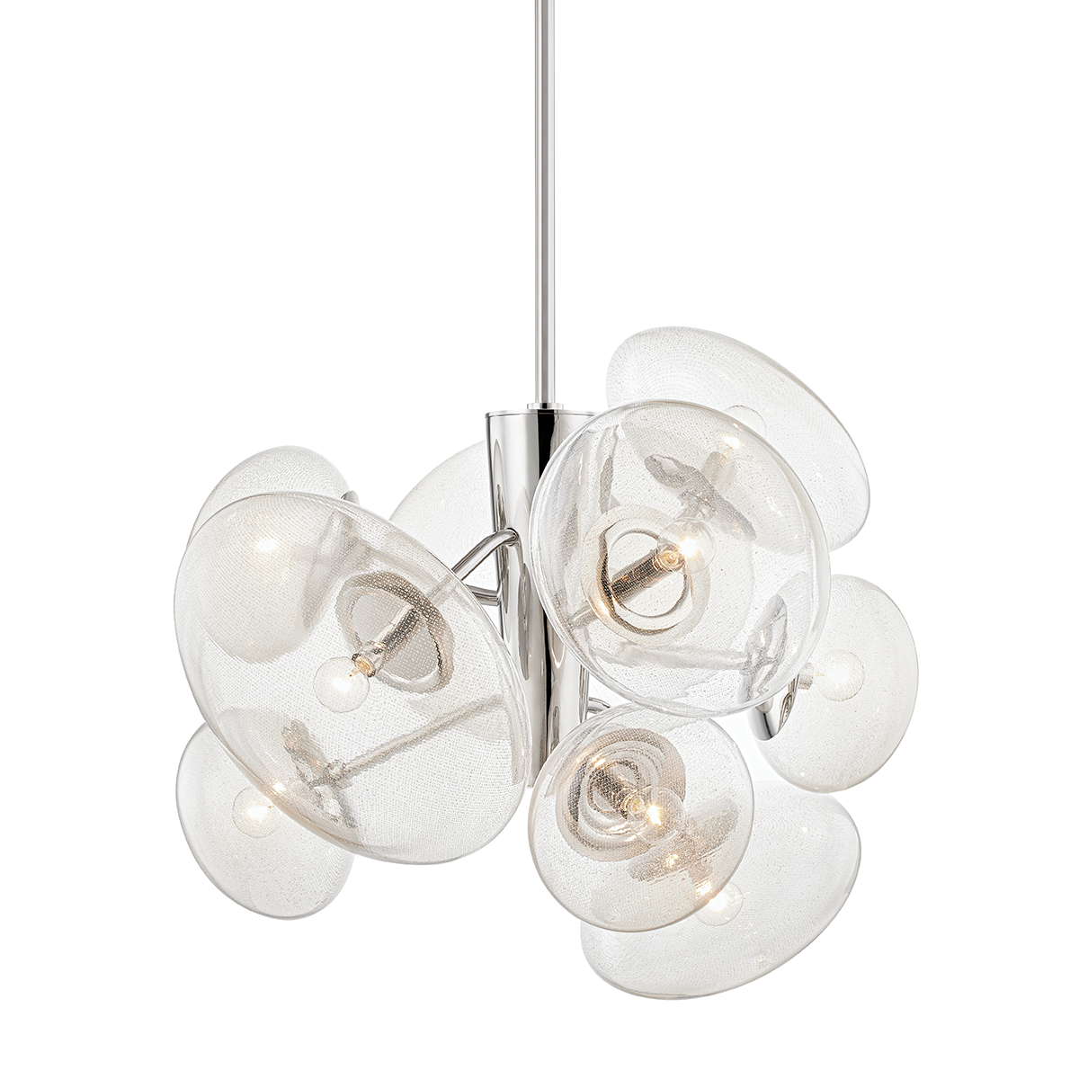 Opera Chandelier with Polished Nickel Finish