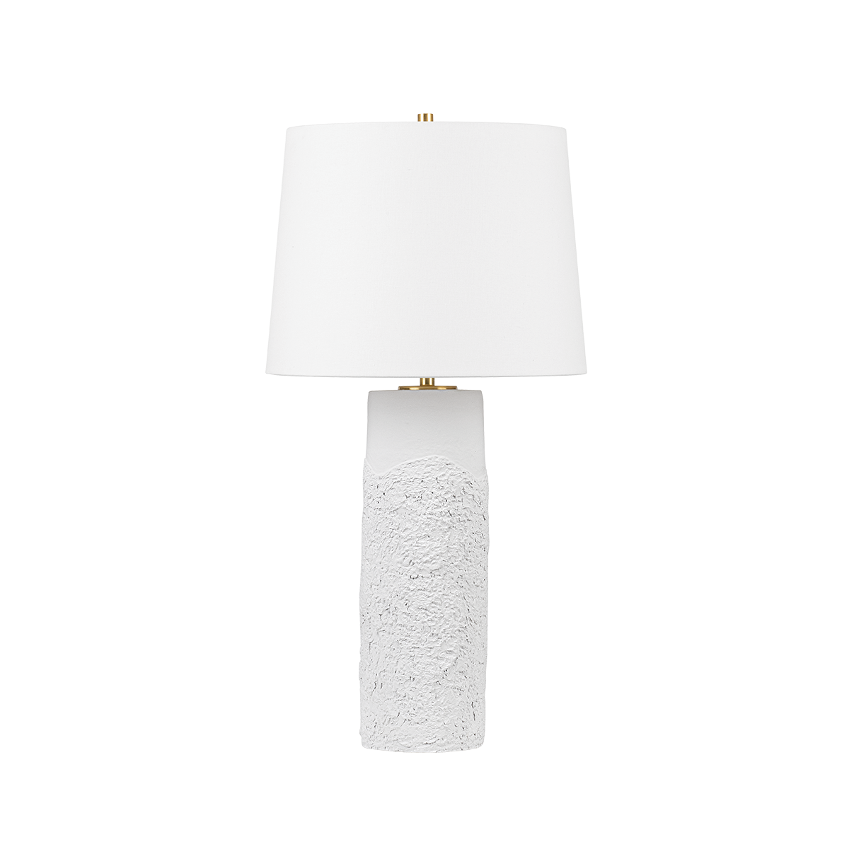 TOLLAND TABLE LAMP with AGED BRASS Finish