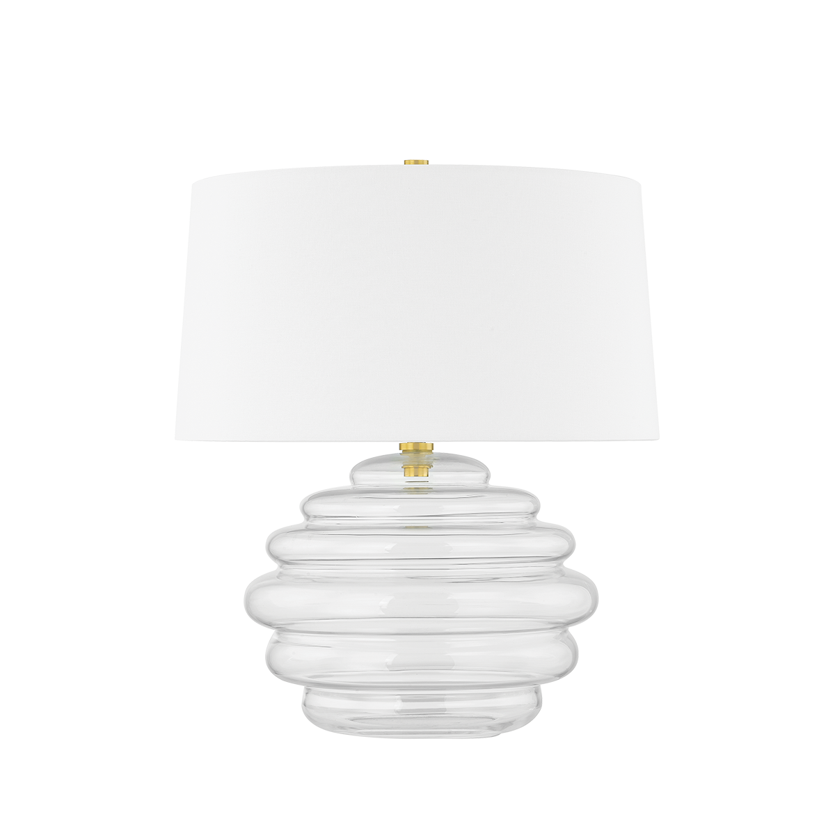 OSHAWA Table Lamp with Aged Brass Finish