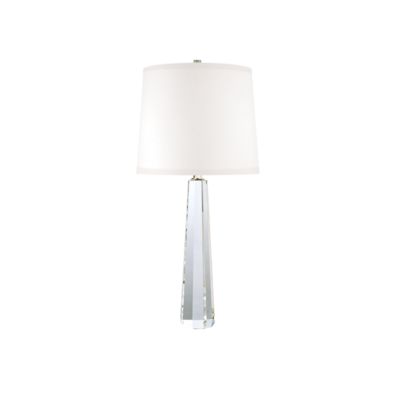 Taylor Table Lamp with Polished Nickel Finish