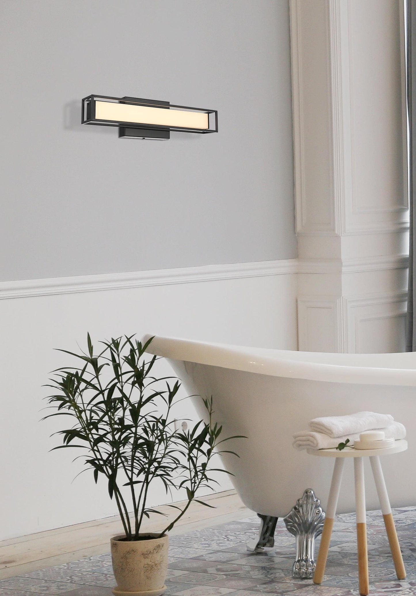 Aden 16 inch LED Wall Sconce in Black