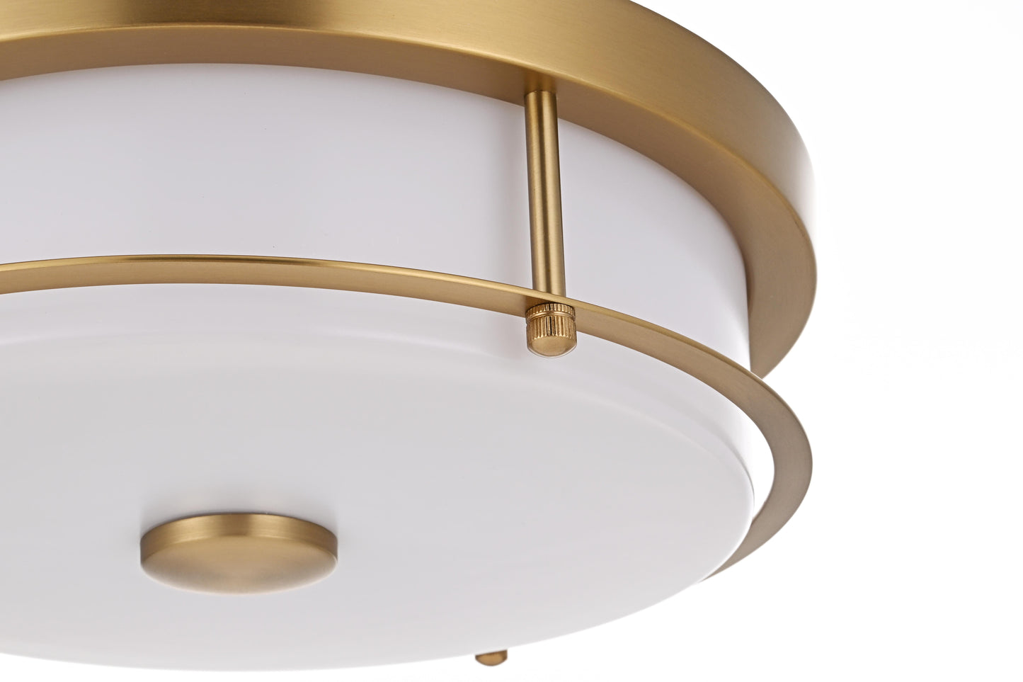Kolson 12 inch LED Flush Mount in Satin Gold