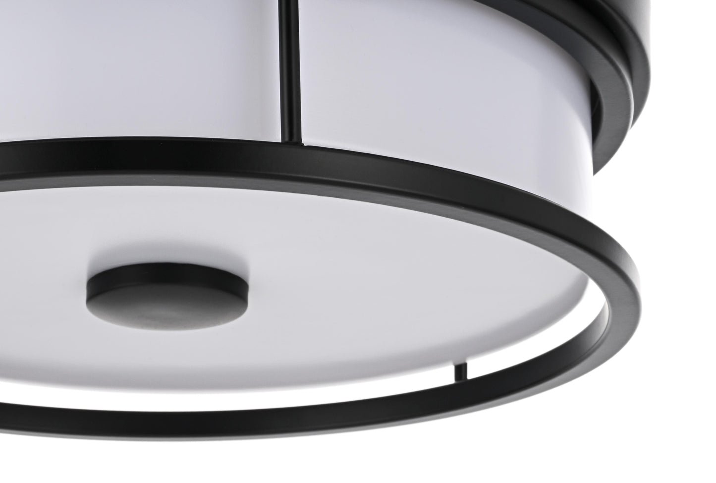 Kolson 12 inch LED Flush Mount in Black