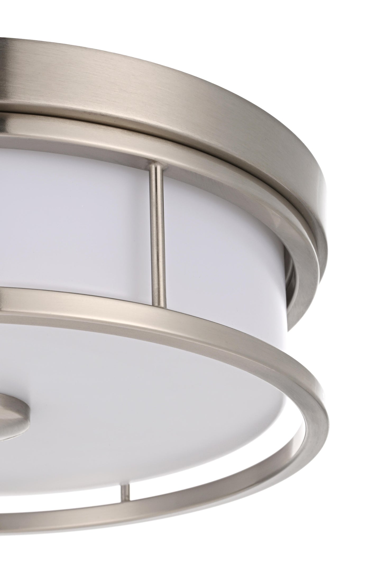 Kolson 12 inch LED Flush Mount in Polished Nickel