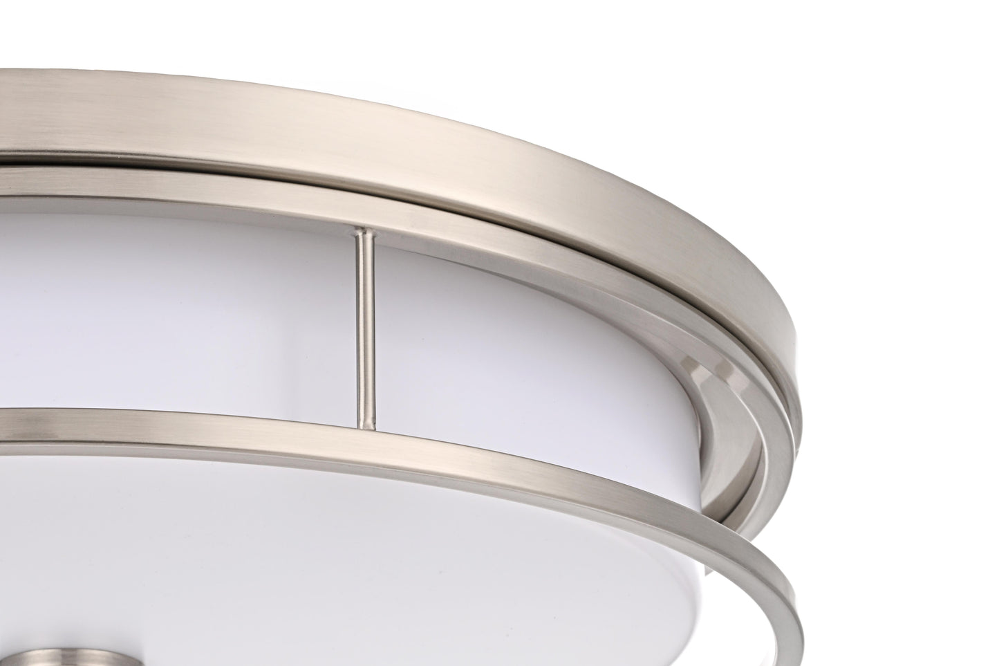 Kolson 20 inch LED Flush Mount in Polished Nickel