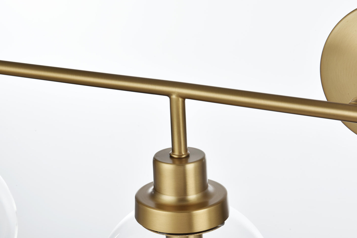 Hanson 37 inch Wall Sconce in Satin Gold