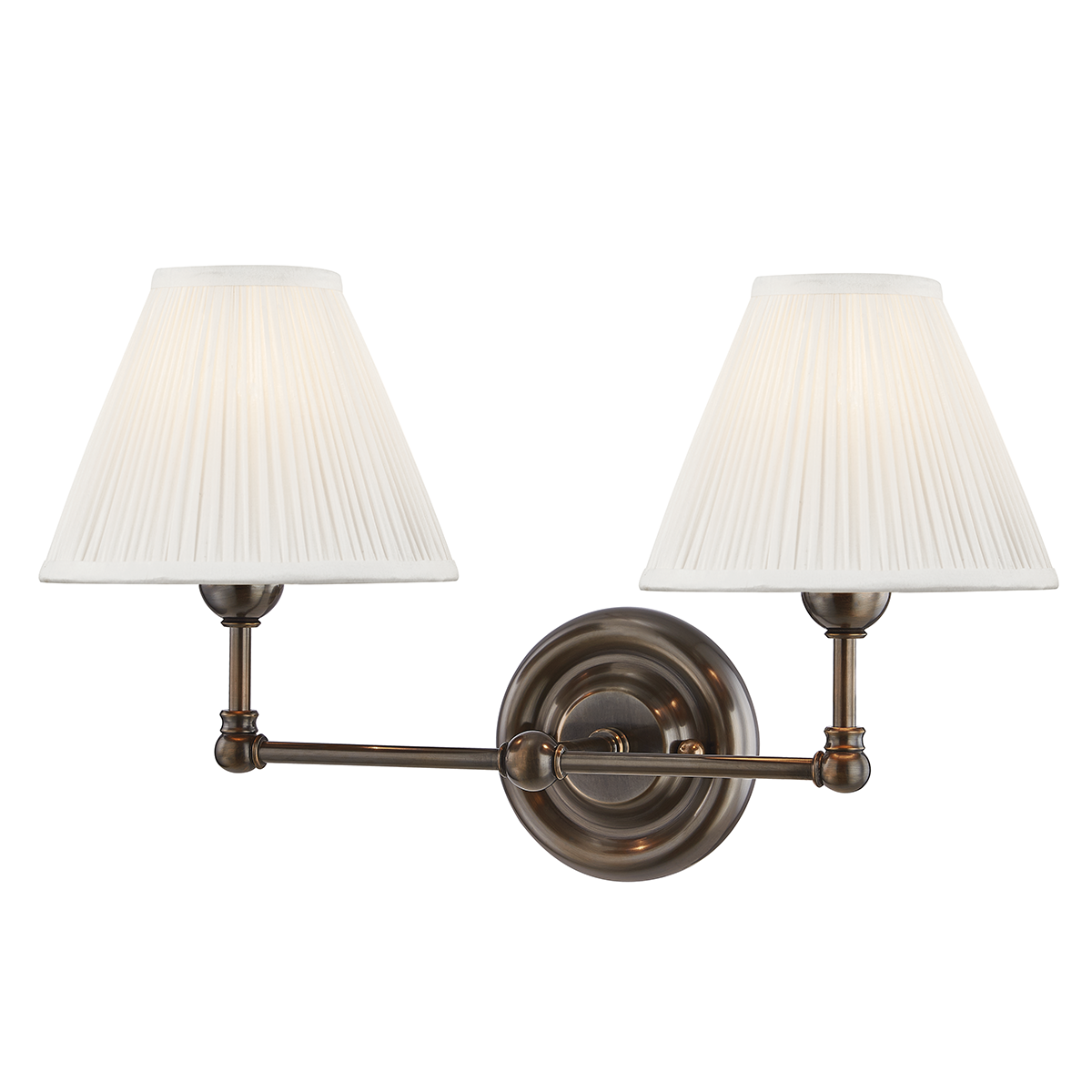 Classic No.1 Wall Sconce with Distressed Bronze Finish