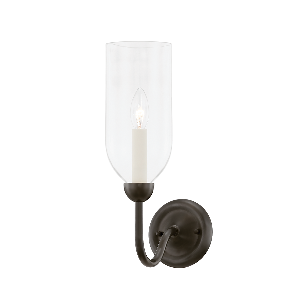 Classic No.1 Wall Sconce with Distressed Bronze Finish