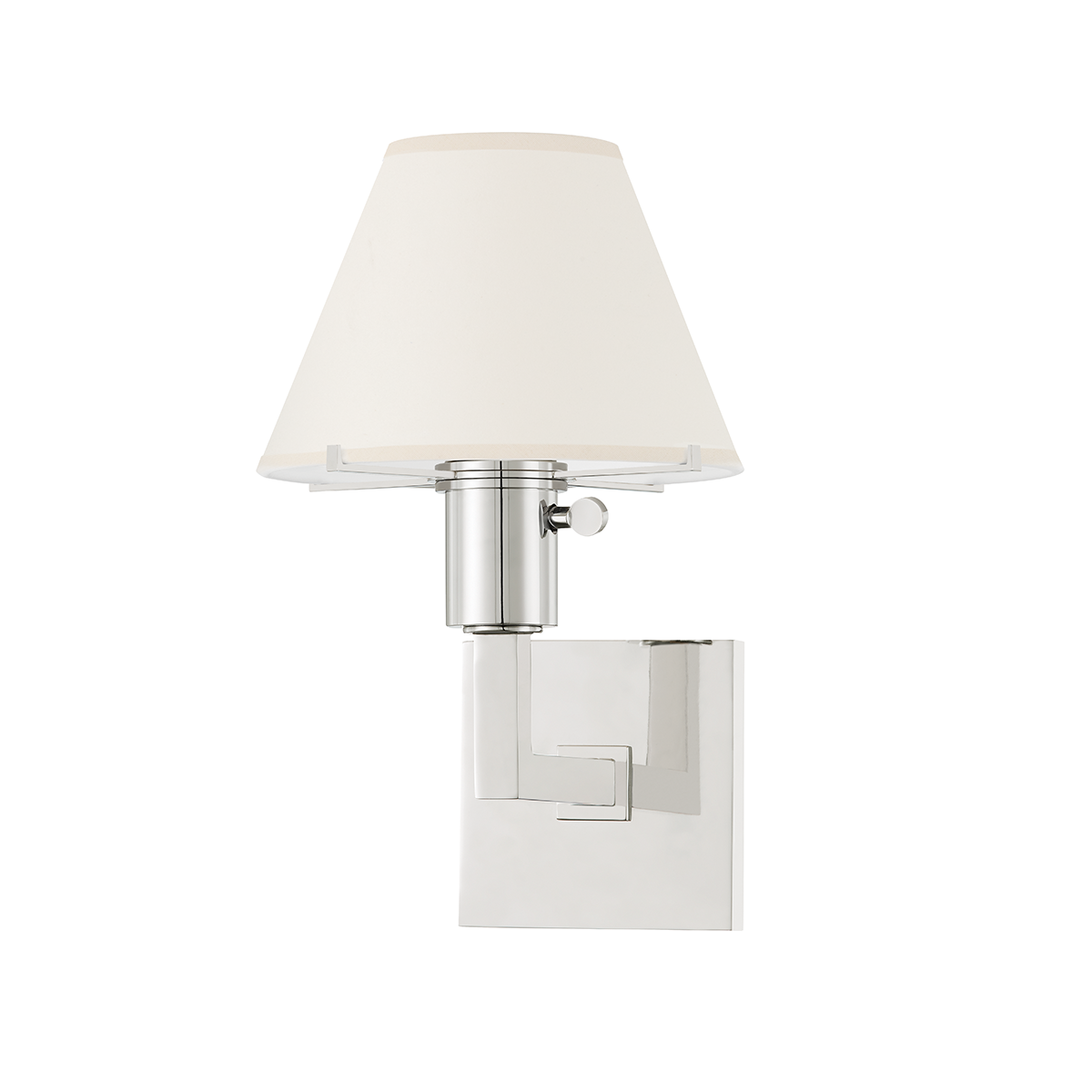 Leeds Wall Sconce with Polished Nickel Finish