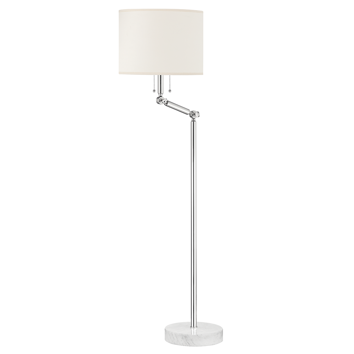 Essex Floor Lamp with Polished Nickel Finish