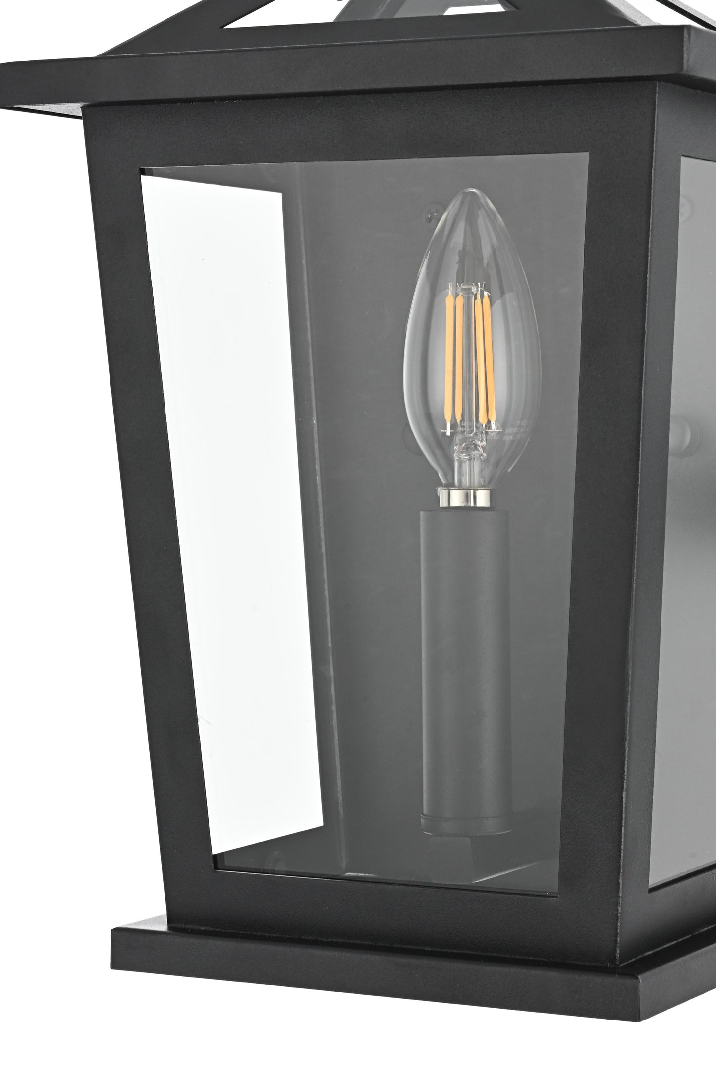 Richmond 7 Inch Outdoor Wall Sconce in Black