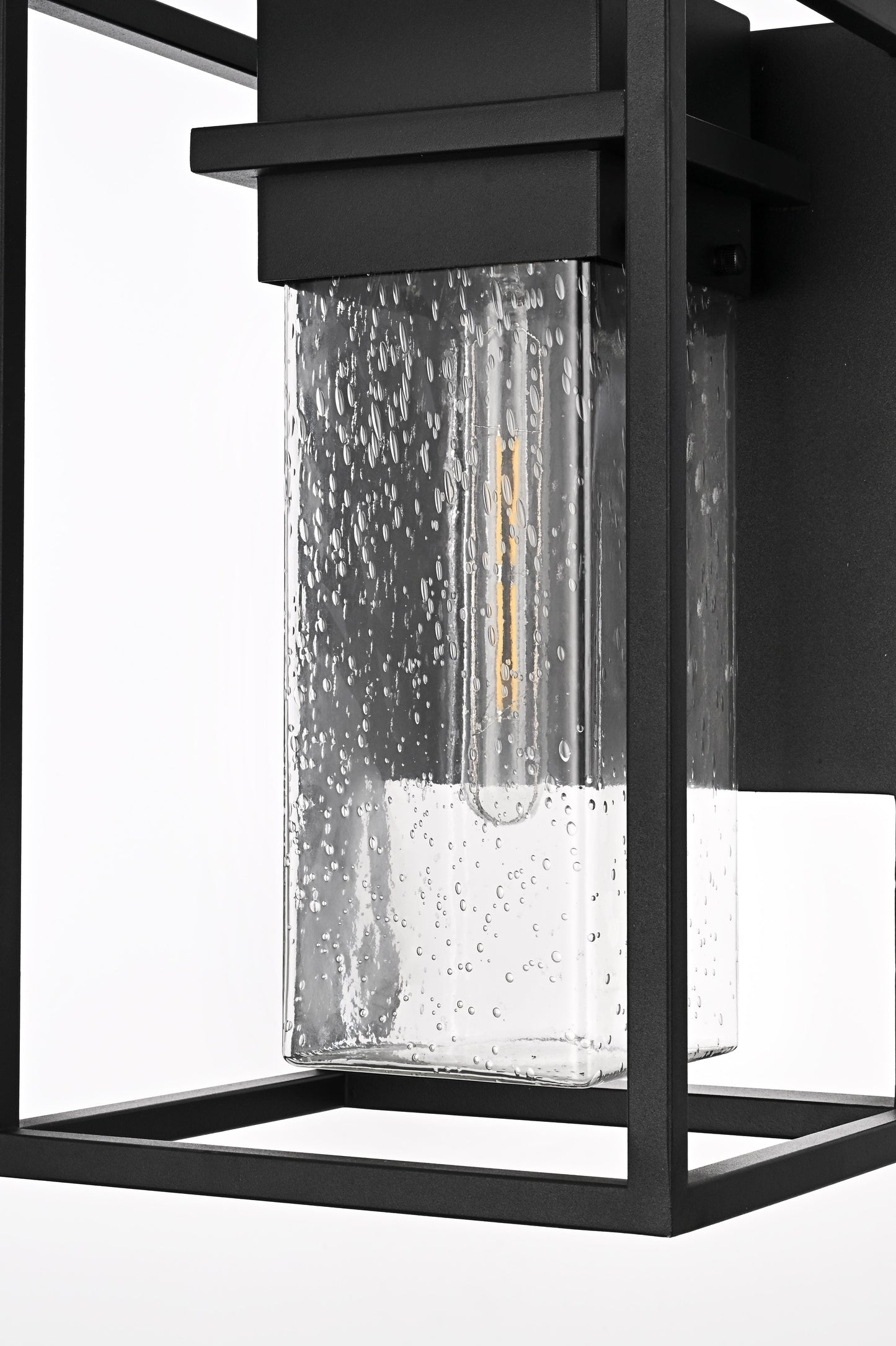 Morse 10 inch Outdoor Wall sconce in Black