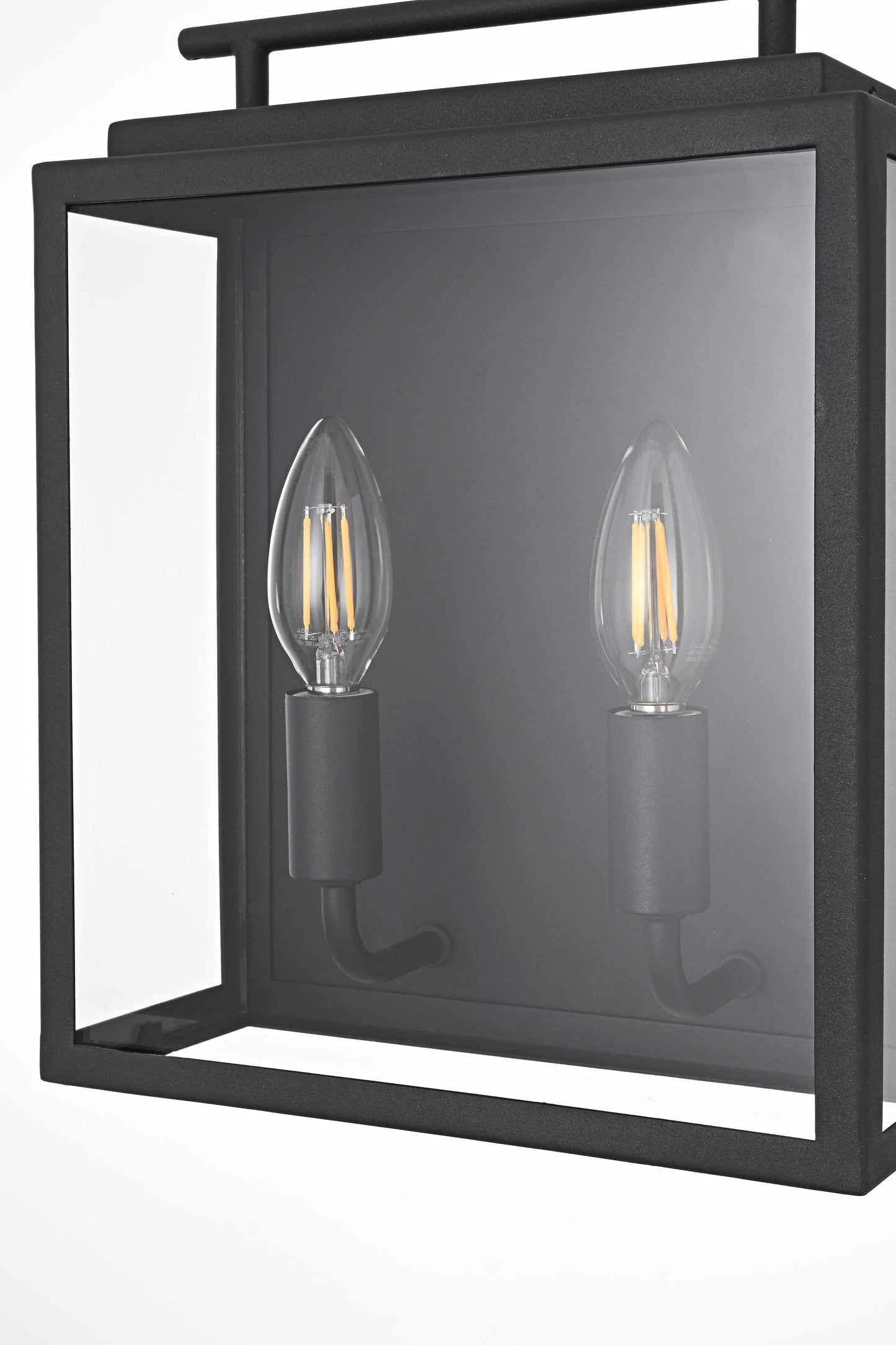 Valentin 9 inch Outdoor Wall Sconce in Black