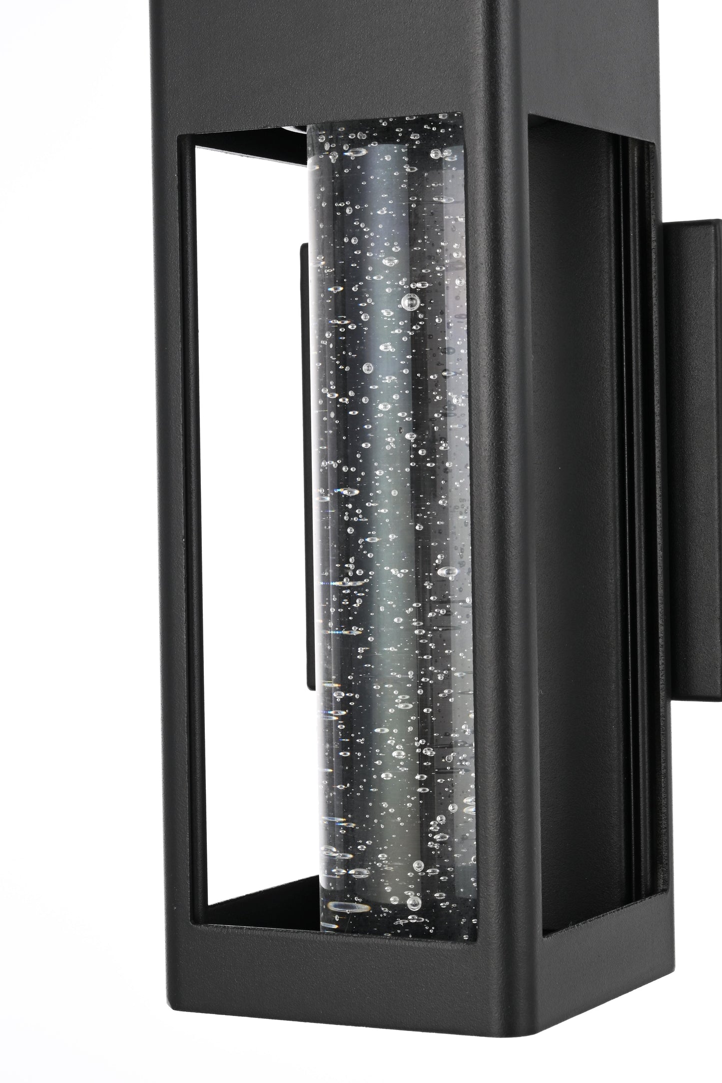 Amaris 10 inch LED Outdoor Wall sconce in Black