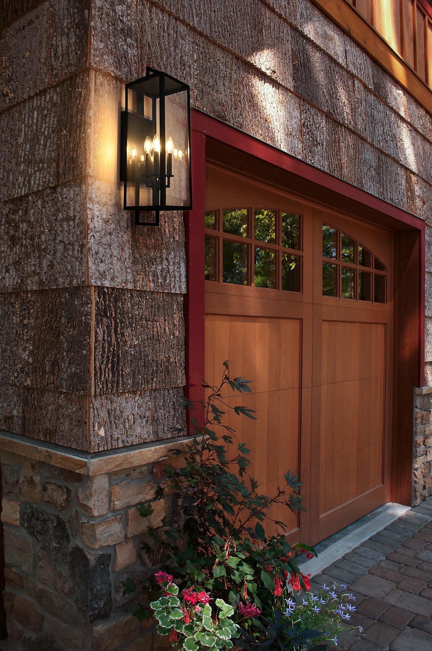 Jairo 8 inch Outdoor Wall sconce in Black