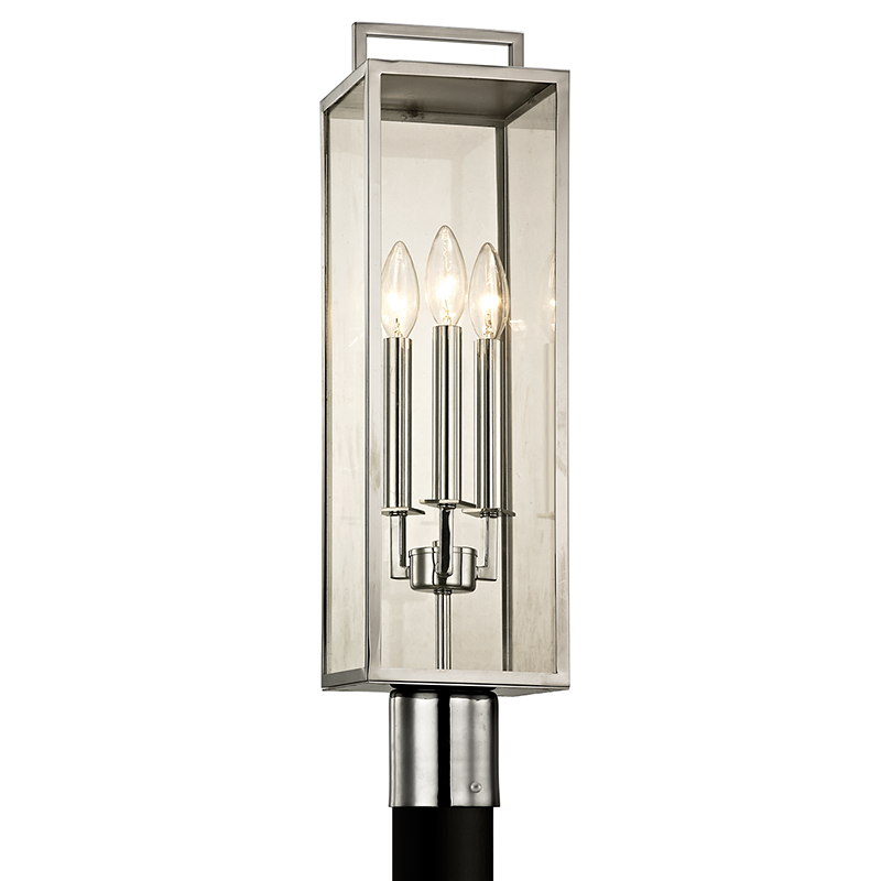 Beckham Post with POLISHED STAINLESS Finish