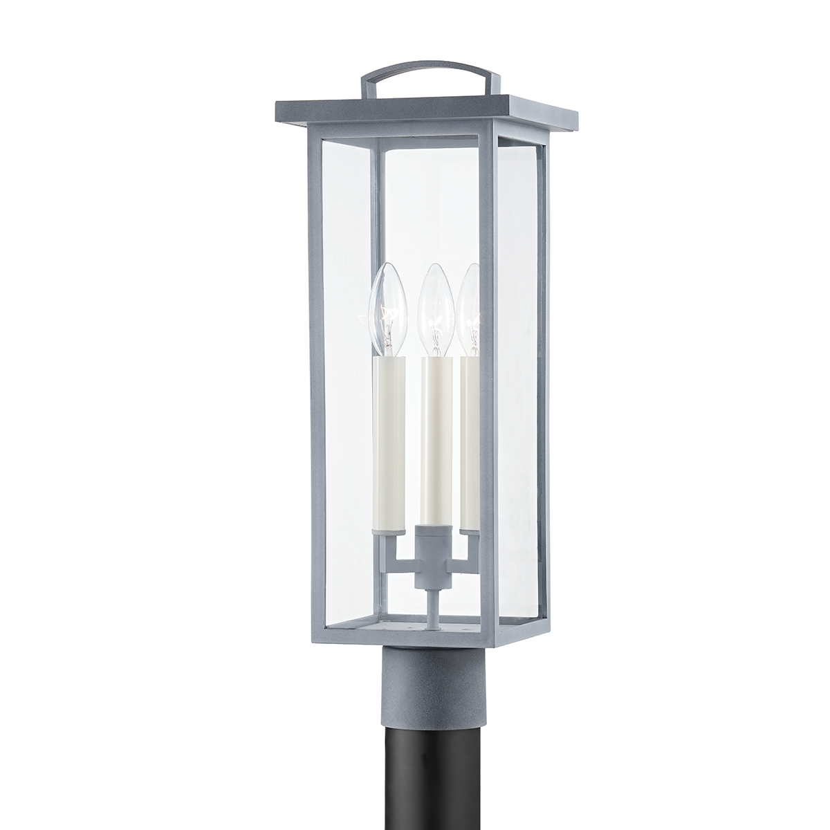 Eden Post with WEATHERED ZINC Finish