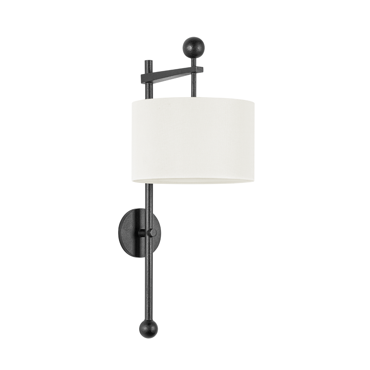 Tisbury Wall Sconce with FORGED IRON Finish