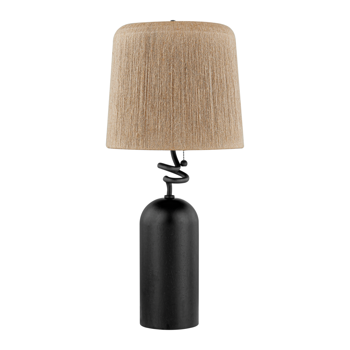 Morri TABLE LAMP with FORGED IRON Finish