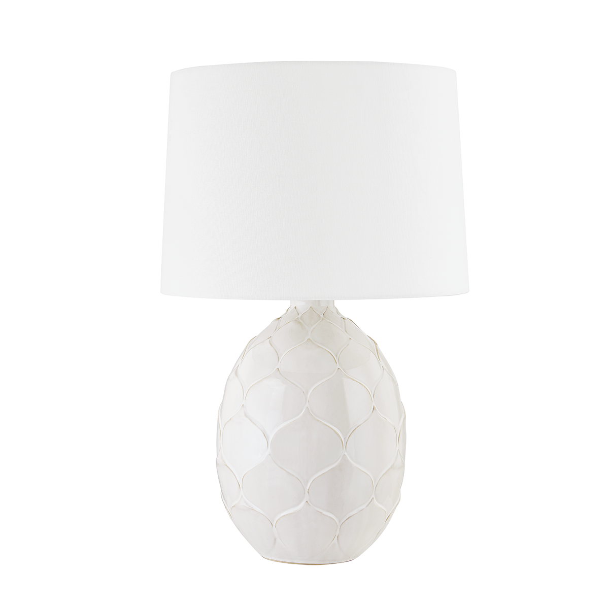 GARDENA Table Lamp with PATINA BRASS Finish