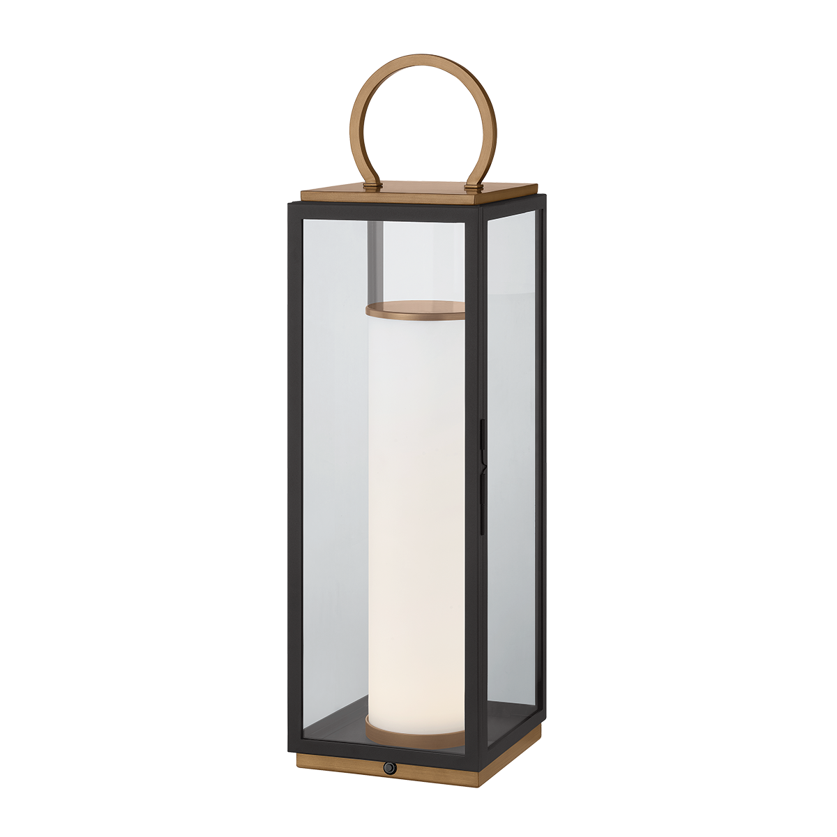 GARETH Table Lamp with PATINA BRASS/TEXTURED BLACK Finish